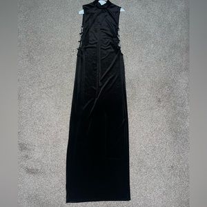 Black Velvet Dress